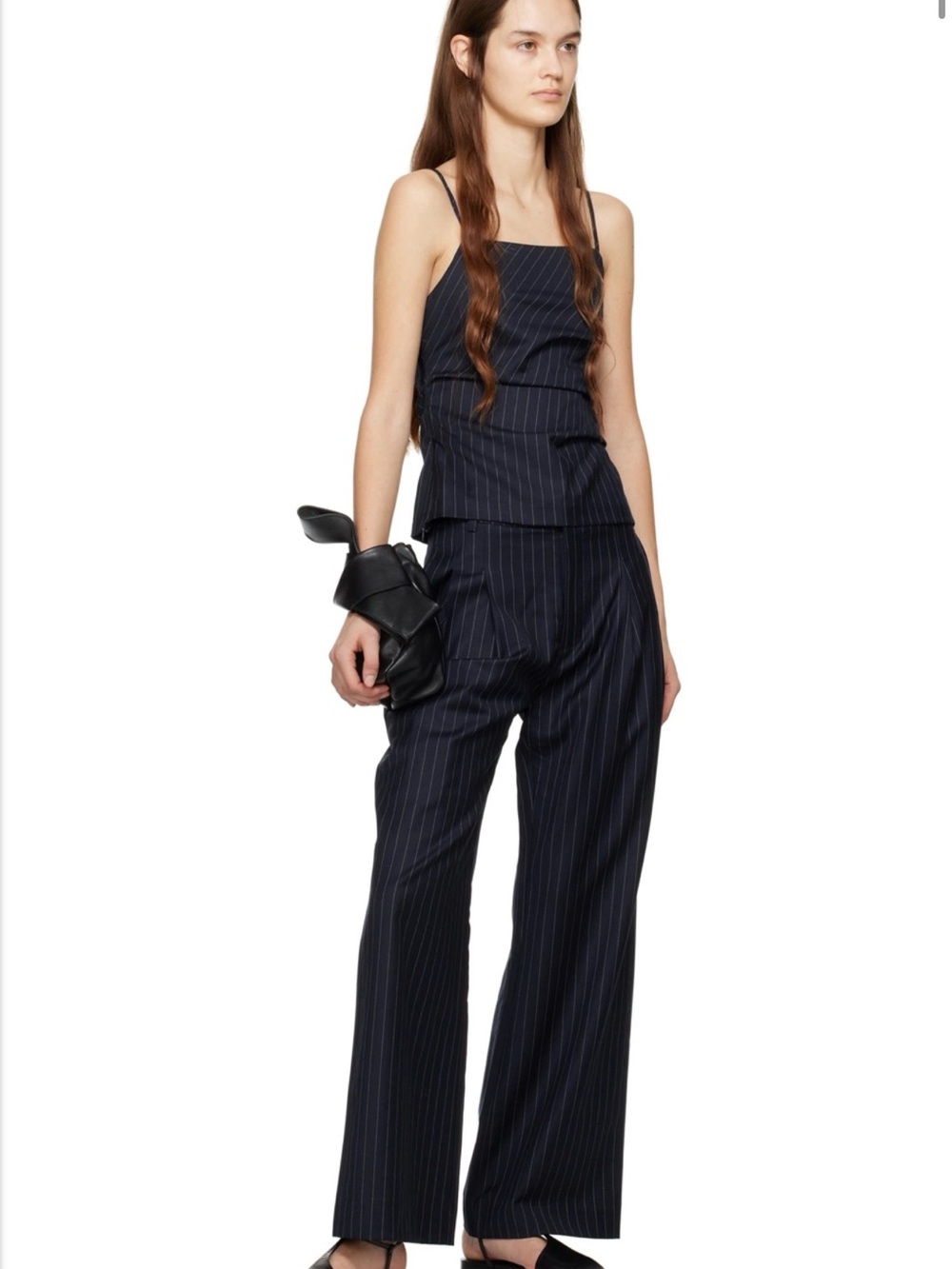 Navy Maplethorpe Trousers
